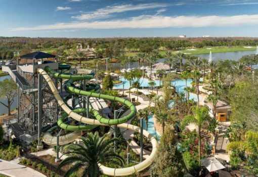Destinos de lujo Grande Lakes Orlando con nuevo parque acuático